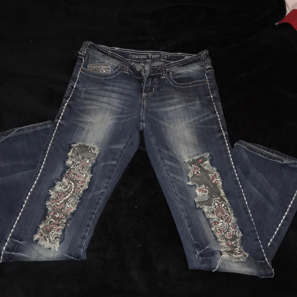 cowgirl tuff rock this jeans 27 regular